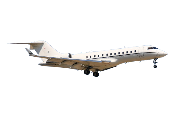 The Bombardier Global 5000 is a long-range, high-speed business jet with a spacious cabin