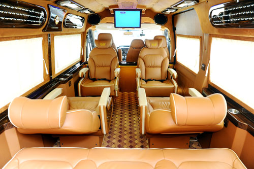 Luxury-Limousine-Van-Transfer-Services-Private Jet Vietnam