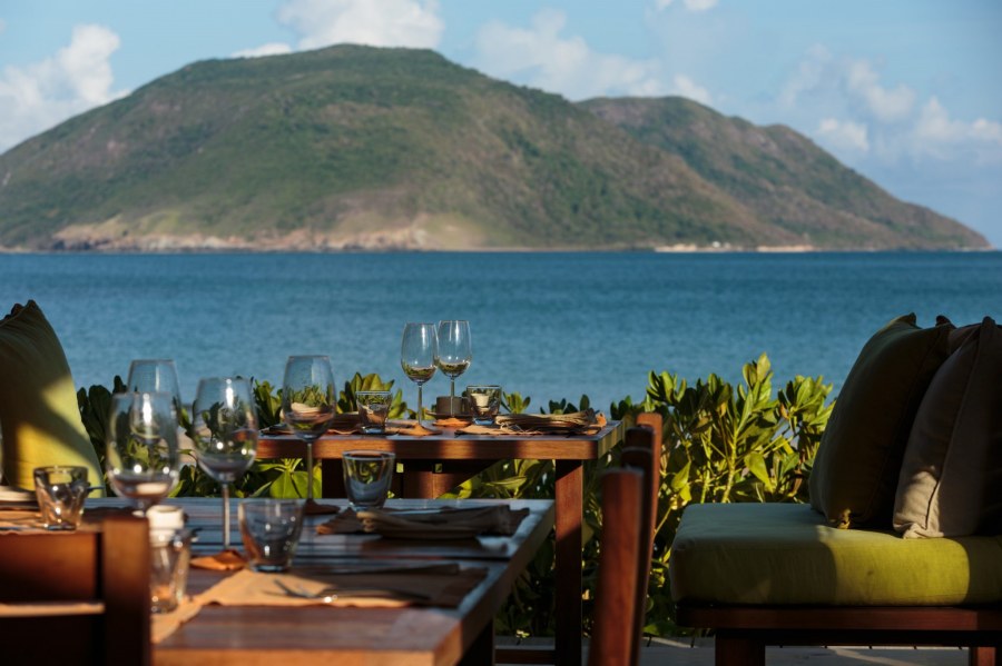 Sea view from Six Sense Con Dao - the most luxury resort in Con Dao Island