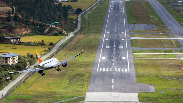 Private Jet Flight To One Of The World’s Most Dangerous Airports – Paro International Airport, Bhutan