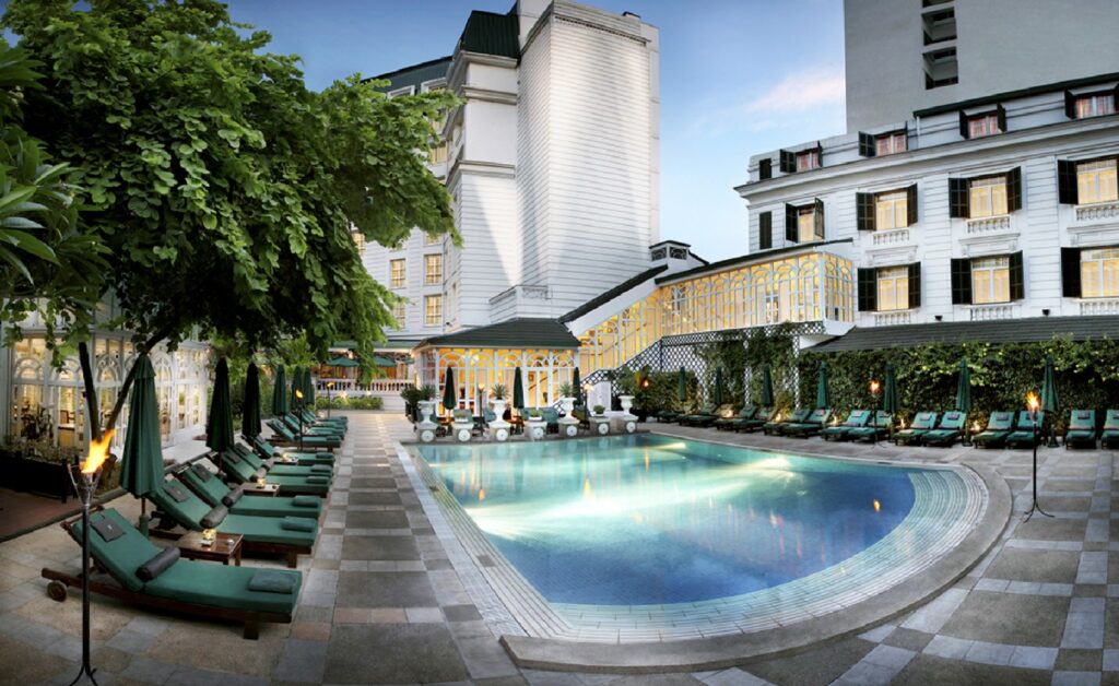 The grand dame of Vietnam hotels, the Sofitel Metropole has seen it all.