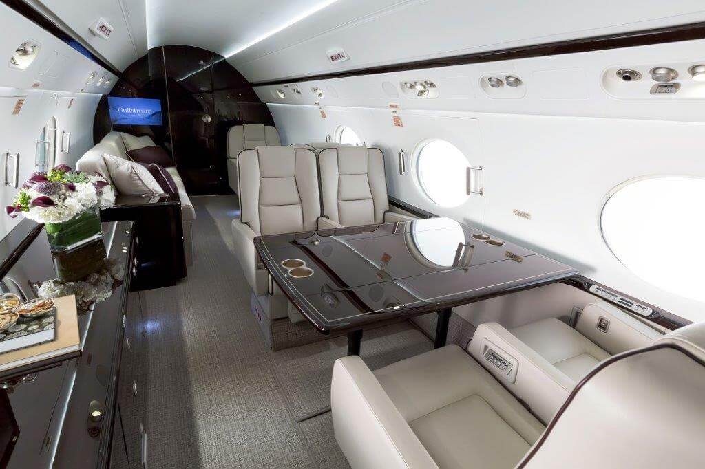 Gulfstream V Cabin Interior - Vietnam Air Charter Company