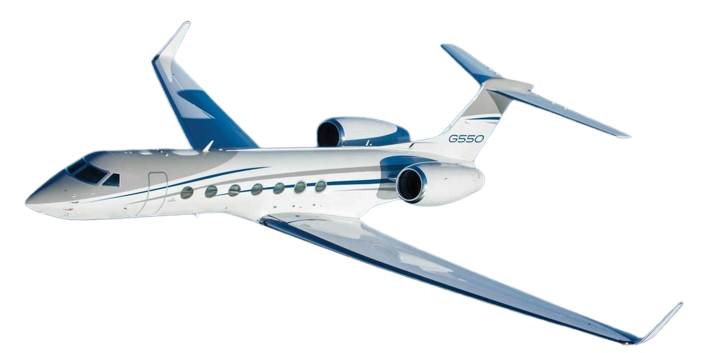 Gulfstream G550 private jet charter flight