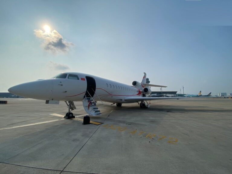 Dassault Falcon 8X Vietnam Private Jet Charter Flight