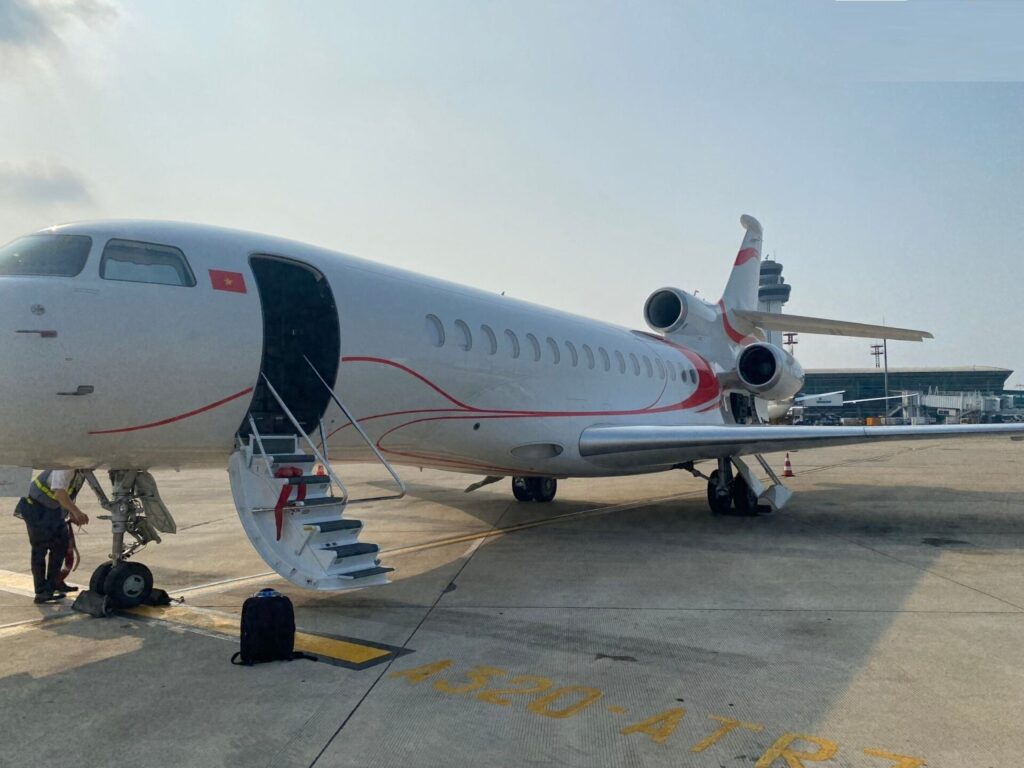 Dassault Falcon 8X Vietnam Private Jet Charter Flight