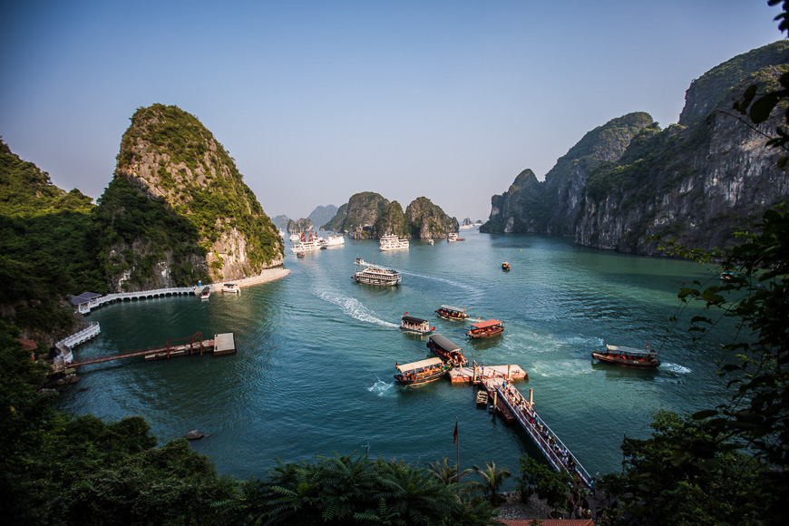 Seaplane on Ha Long Bay