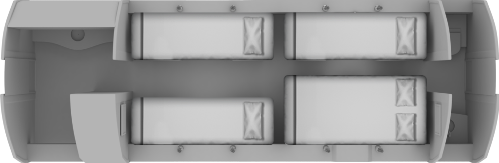 Falcon 2000S Night time plan - JetVina Asia Air Charter Flight